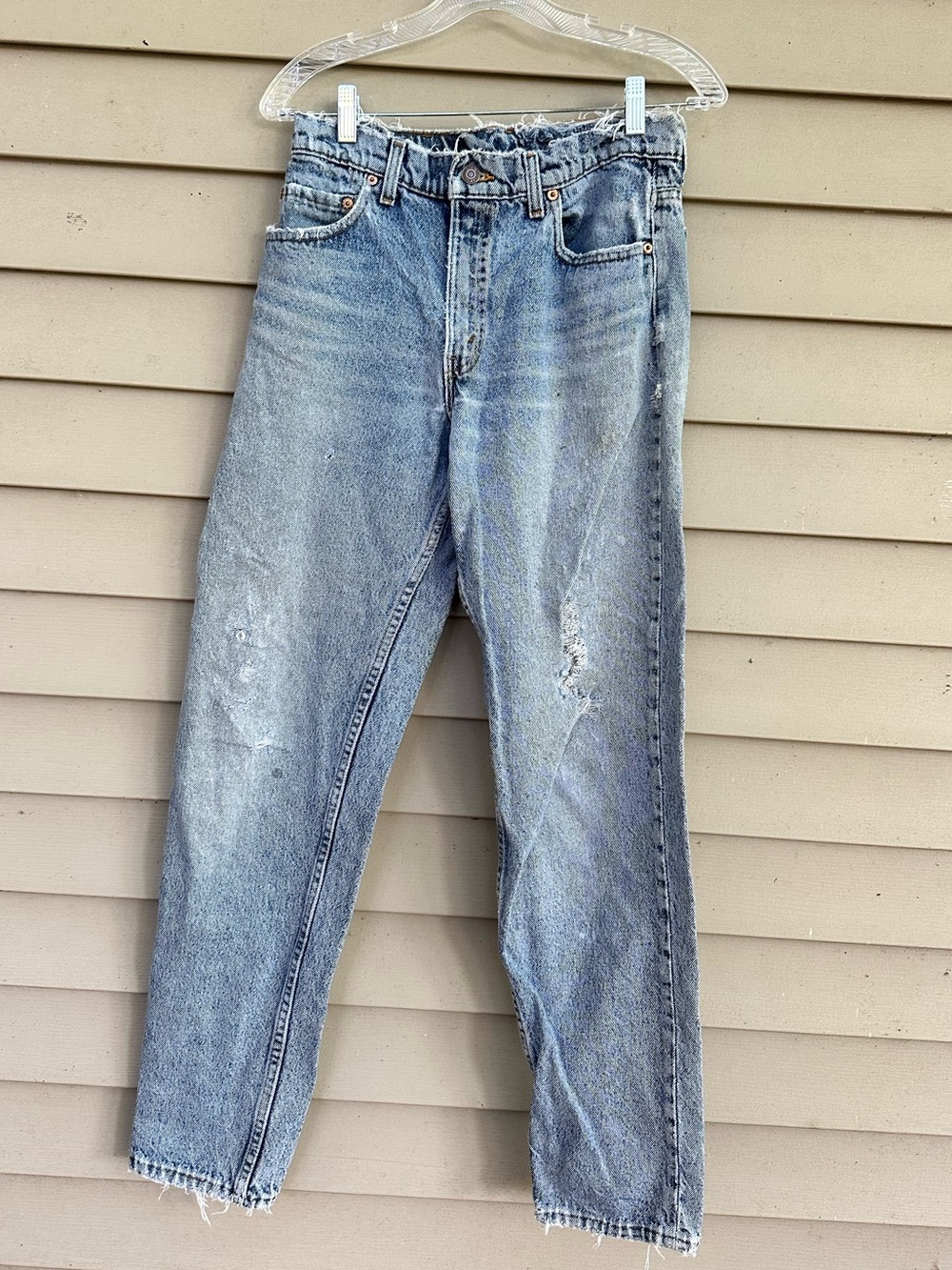 Vintage Levi’s 550 jeans 90s distressed men’s 30x32